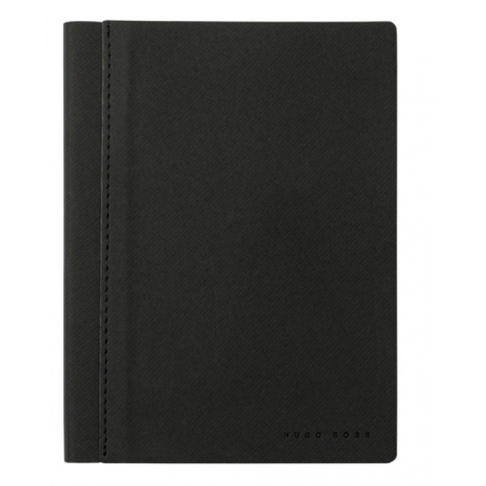 Блокнот A6 Hugo Boss Advance Fabric-темно-сірий 