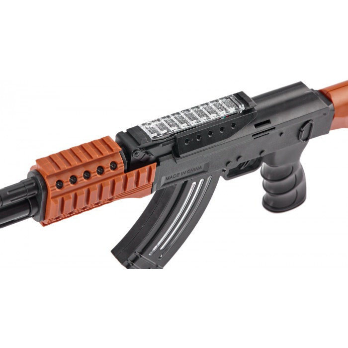 Автомат світлозвуковий ZIPP Toys AK47 чорний 