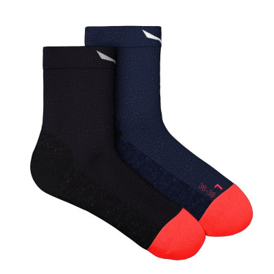 Шкарпетки Salewa WILDFIRE AM/HEMP W QRT SOCK 69021 3961 - 36-38 - синій