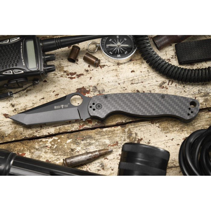 Кишеньковий ніж Grand Way SG 167 carbon black 