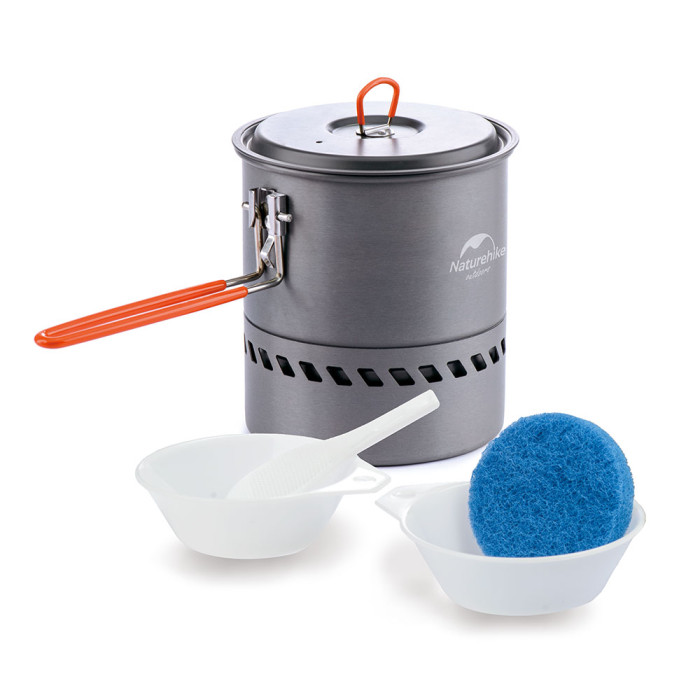 Казанок з радіатором Naturehike 1.5 л ( NH15T216-G) 