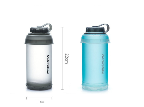 Фляга Naturehike TPU folding bottle 0.75 л NH20SJ014 сірий 