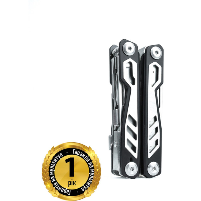 Мультитул професійний UAD BlackPhantom 11 інструментів Чорний 