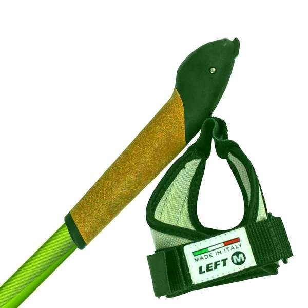 Палиці для скандинавської ходьби Vipole Vario Top-Click Green DLX S1858 