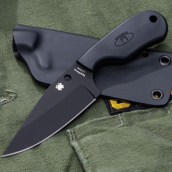 Ніж Spyderco Subway Bowie Black Blade, (FB48PBBK) 