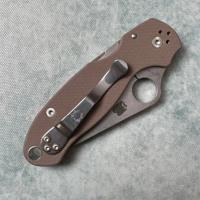 Ніж Spyderco Para 3 Sprint Run, CPM 15V, G-10 brown 