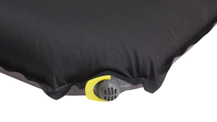 Килимок самонадувний Outwell Self-inflating Mat Sleepin Double 7.5 cm Black (400013) 