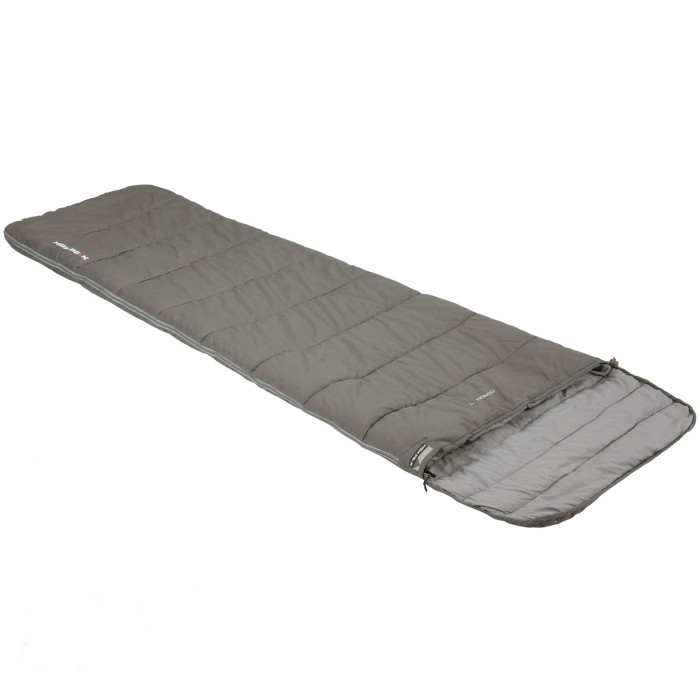 Спальний мішок High Peak Conon 7/+ 7°C Grey /Light Grey Left (21247) 