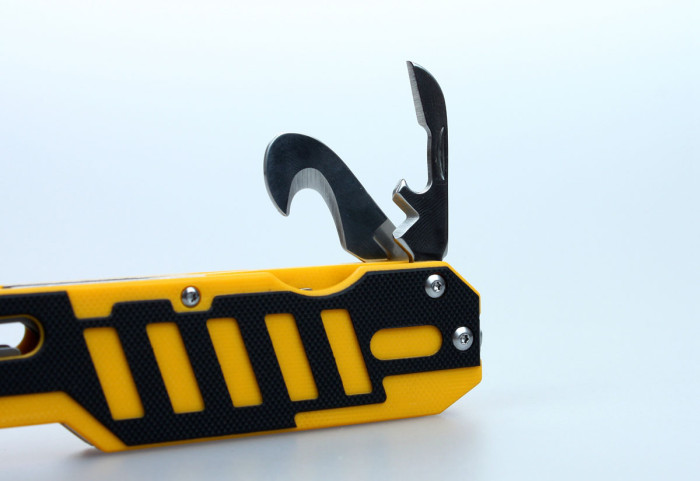 Ніж Ganzo G735, чорно-жовтий 