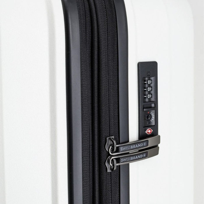 Валіза Swissbrand Malden (M) White (SWB_LHMAL889M) 