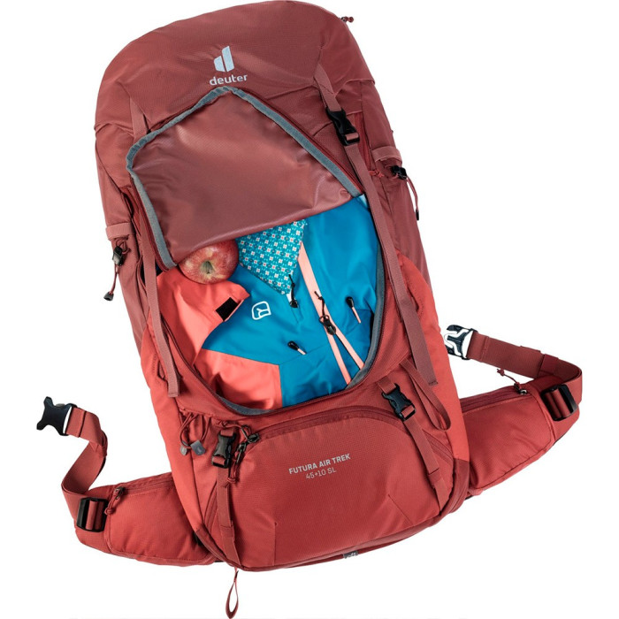 Рюкзак Deuter Futura Air Trek 45 + 10 SL 5574 redwood-lava 