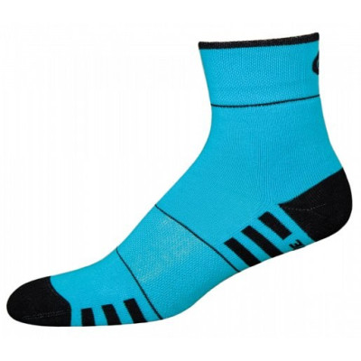 Термошкарпетки InMove Fitness Deodorant Блакитний з чорним