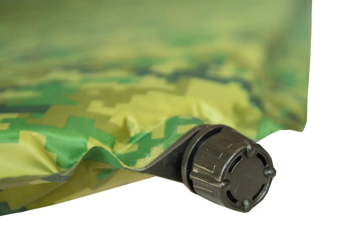 Килимок самонадувний Tramp з можливістю зістібання camo 185х65х5 UTRI-007 
