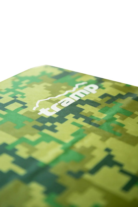 Килимок самонадувний Tramp з можливістю зістібання camo 185х65х5 UTRI-007 