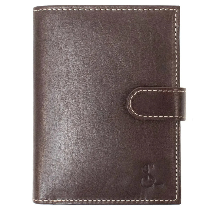 Портмоне чоловіче шкіряне Semi Line RFID Brown (P8266-1) 