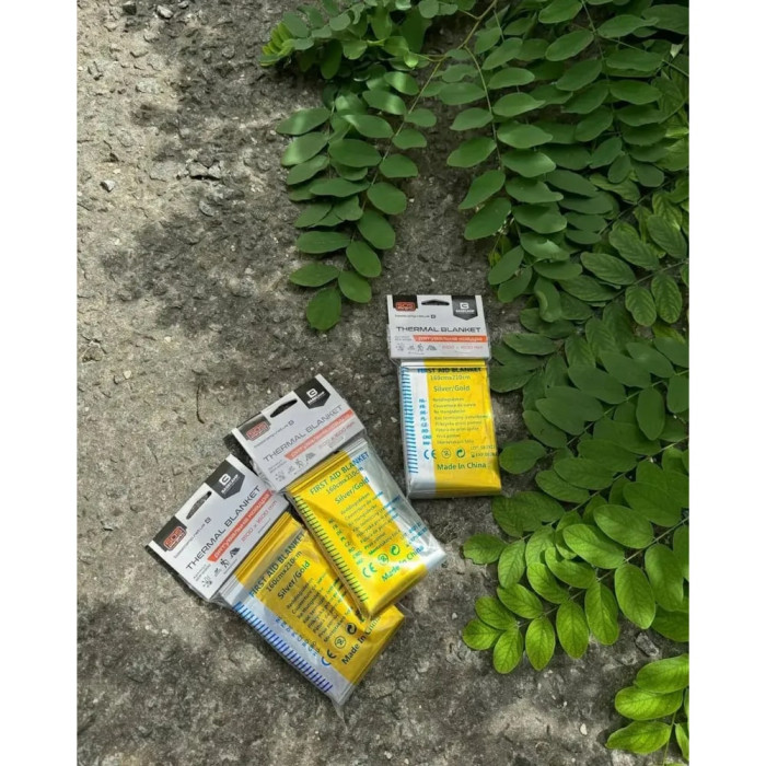 Термоковдра рятувальна Base Camp Thermal Blanket, 210*160 см (BCP 60100) 