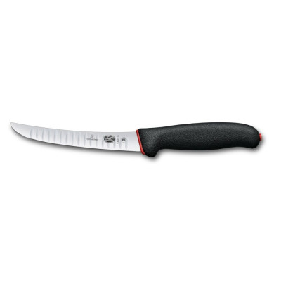 Обвалювальний ніж Victorinox Dual Grip 15см рифл чорн 5.6523.15D