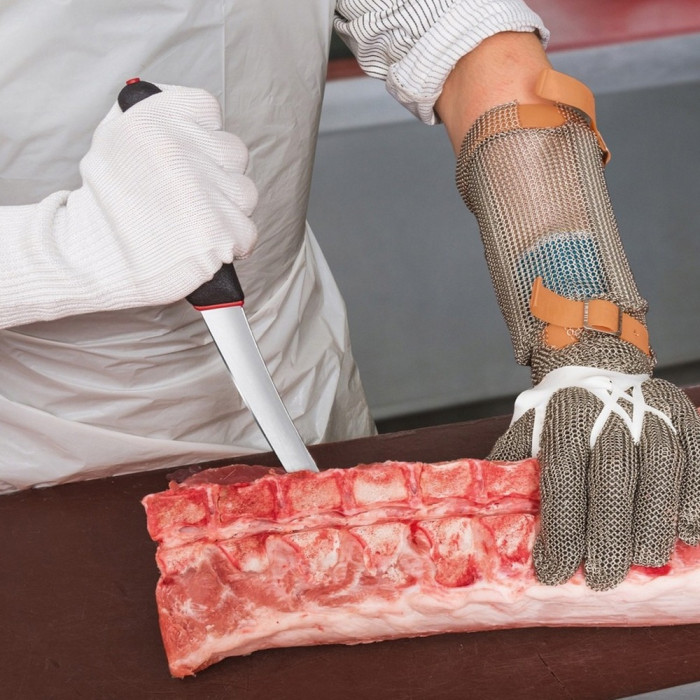 Обвалювальний ніж Victorinox Dual Grip 15см рифл чорн 5.6523.15D 