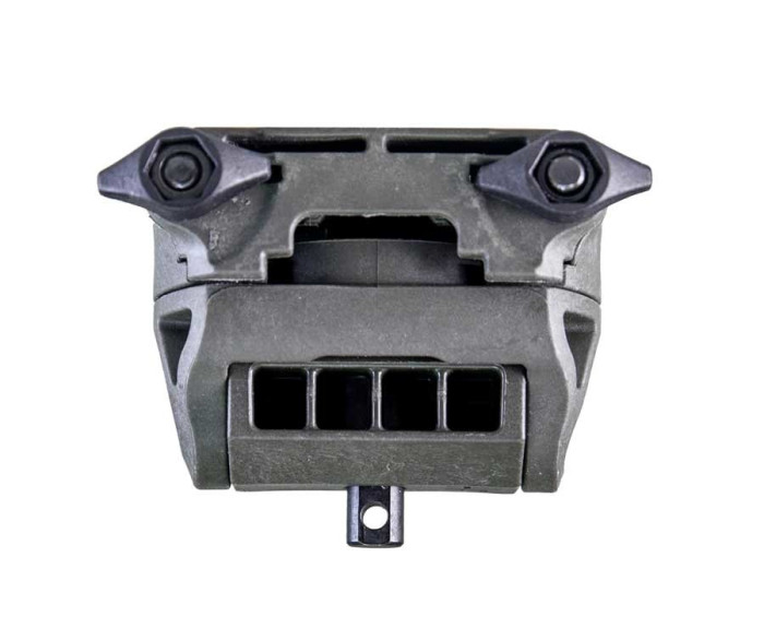 Адаптер для сошок FAB поворотний похилий на планку Пікатінні зелений (fix-hpodg) 