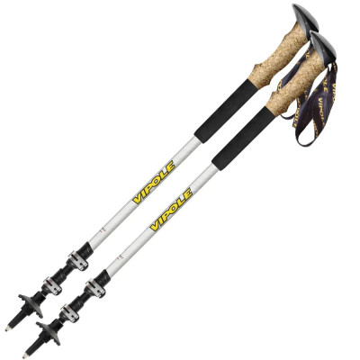 Палиці трекінгові Vipole Base Camp Cork DLX (S25 06)