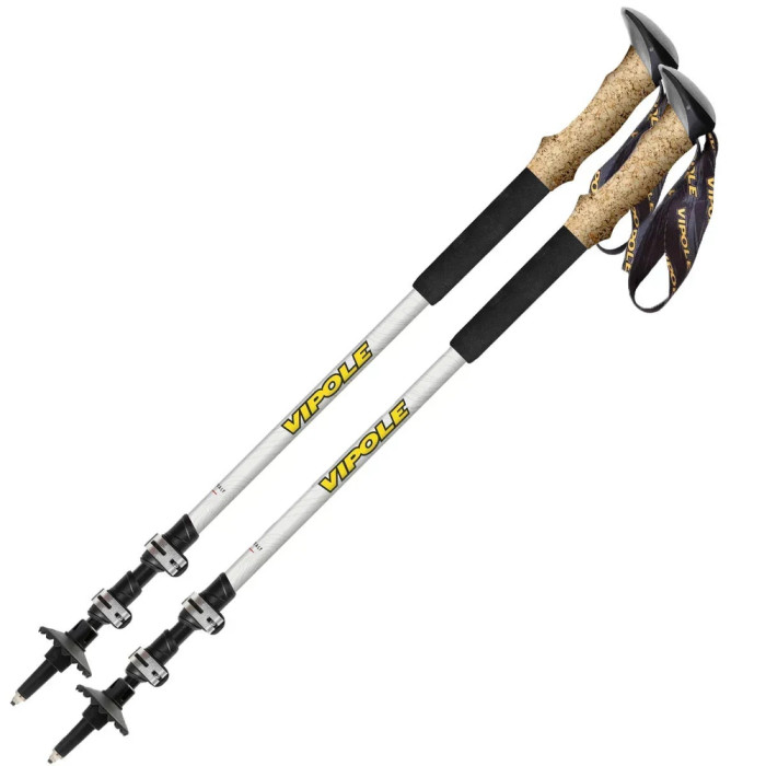 Палиці трекінгові Vipole Base Camp Cork DLX (S25 06) 