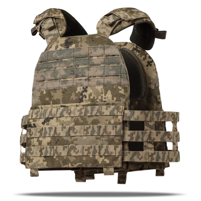 Плитоноска Ukrarmor Modular Vest Platform (M.V.P.) Lite. Cordura 1000 Піксель 