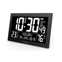 Настінний годинник Technoline WS8017 - чорний