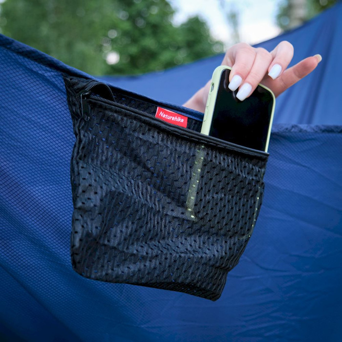 Гамак з дугами без перекидання Naturehike NH22DC008, помаранчевий 