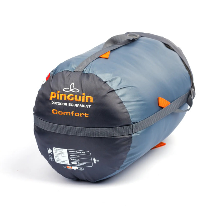 Спальний мішок Pinguin Comfort PFM (-1/-7°C), 175 см - Right Zip, Red (PNG 234831) 