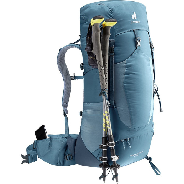 Рюкзак DEUTER Aircontact Lite 40 + 10 колір 1374 atlantic-ink 