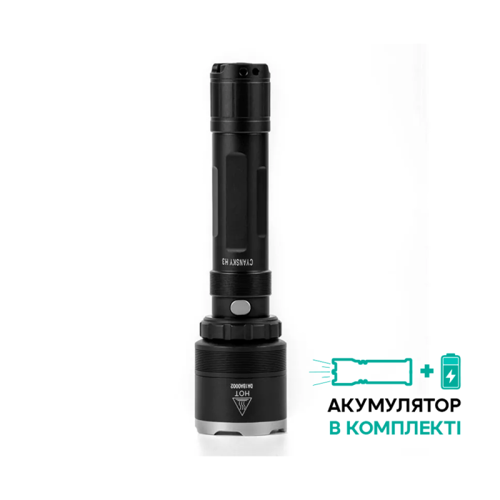 Ліхтар ручний Cyansky H3 XHP3 5 HID4 