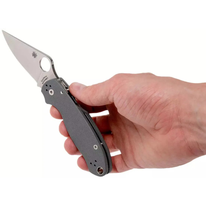 Ніж Spyderco Para 3, Maxamet, G-10 dark gray 