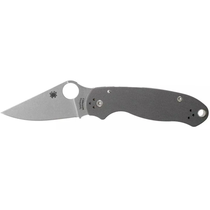 Ніж Spyderco Para 3, Maxamet, G-10 dark gray 
