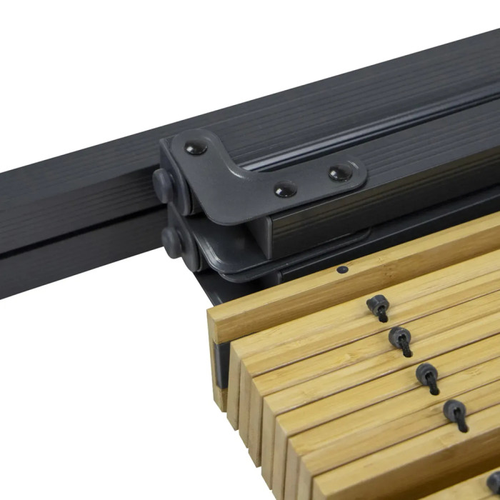 Стіл Bo-Camp Maryland M 80x63 cm Bamboo Brown (1404643) 