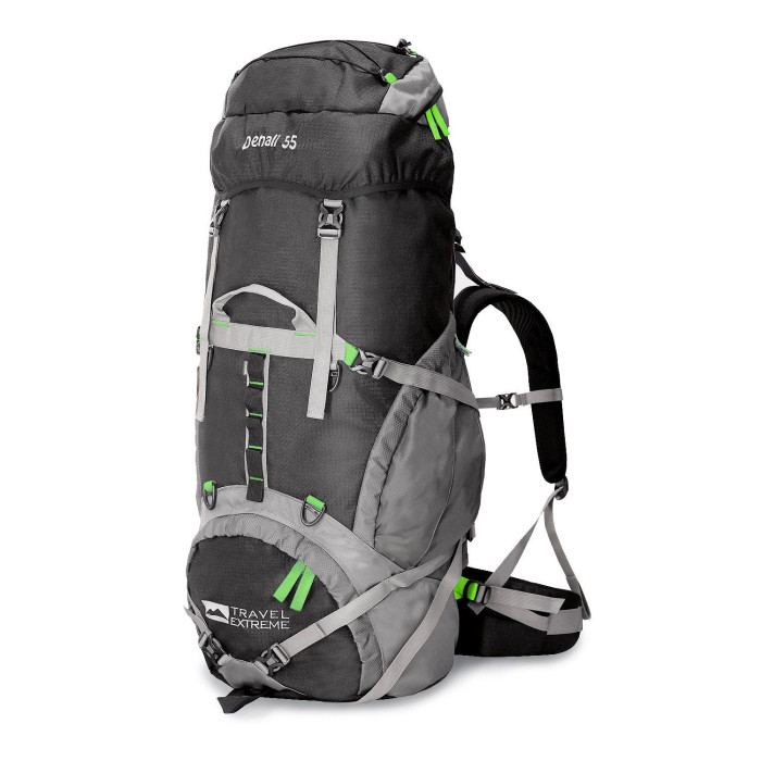 Рюкзак Travel Extreme Denali 55L, Black-Blue 