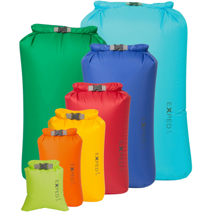 Гермомішок Exped FOLD DRYBAG BS L blue - синій 