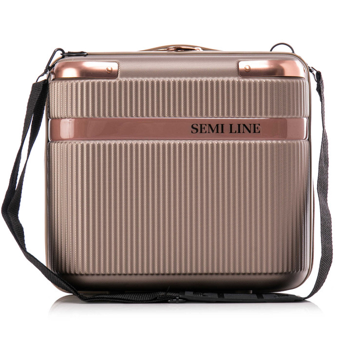 Бьюті-кейс Semi Line 16L Champagne (T5668-1) 