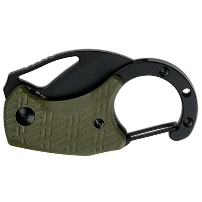 Ніж CJRB Anansi Black Blade AR-RPM9, G10 green 