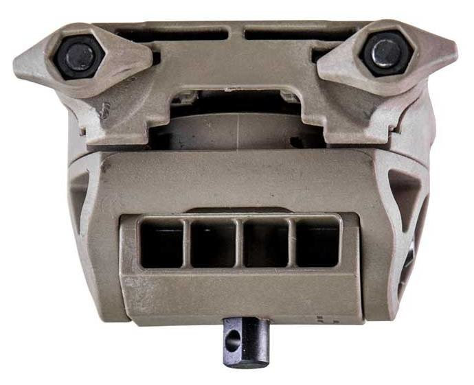 Адаптер для сошок FAB поворотний похилий на планку Пикатинни пісочний (fix-hpodt) 