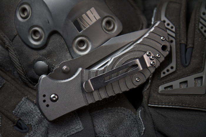 Ніж Kizlyar Supreme Bloke - z чорний, сталь D2 