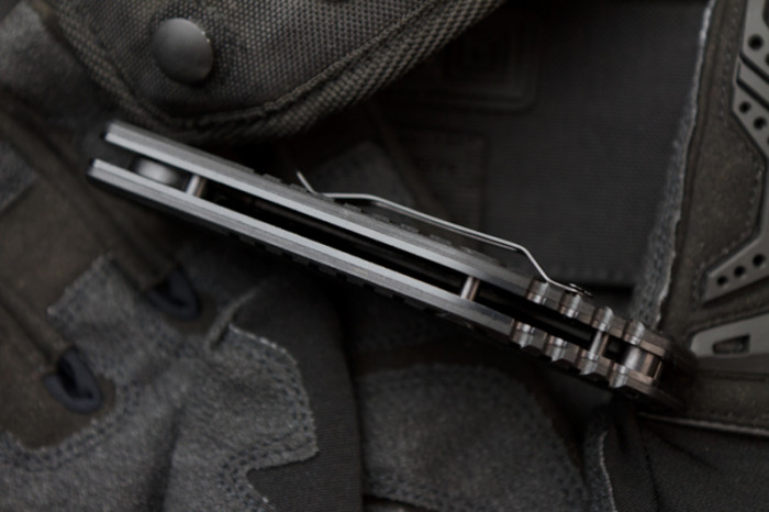 Ніж Kizlyar Supreme Bloke - z чорний, сталь D2 