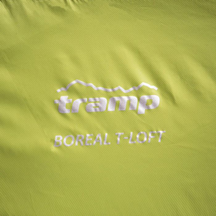 Спальний мішок Tramp Boreal Long кокон лівий green/grey 225/80-50 UTRS-095L-L 