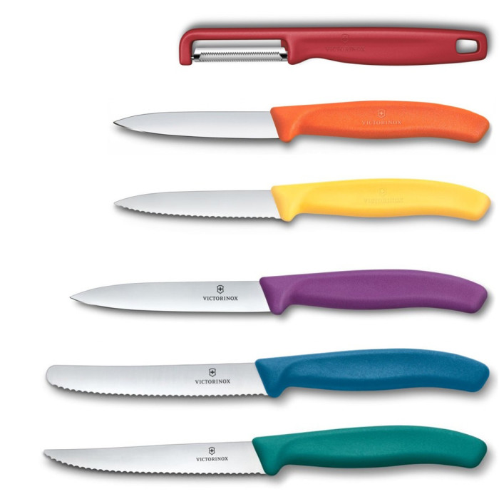 Кухонний набір з підставкою Victorinox SWISS CLASSIC Cutlery Block 6.7126.6C1 