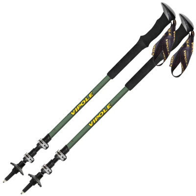 Палиці трекінгові Vipole Base Camp Green DLX (S25 07)