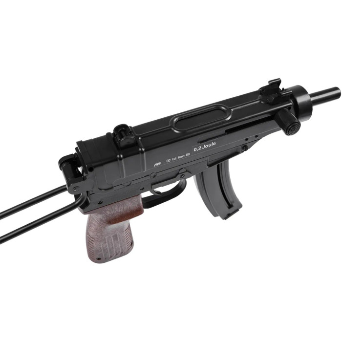 Пістолет-кулемет страйкбольний ASG CZ Scorpion Vz61 6 мм BLK 