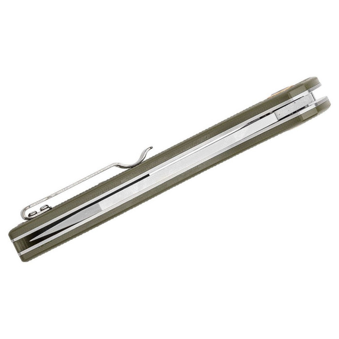 Ніж CJRB Kicker SW, D2, G10 ц: olive 