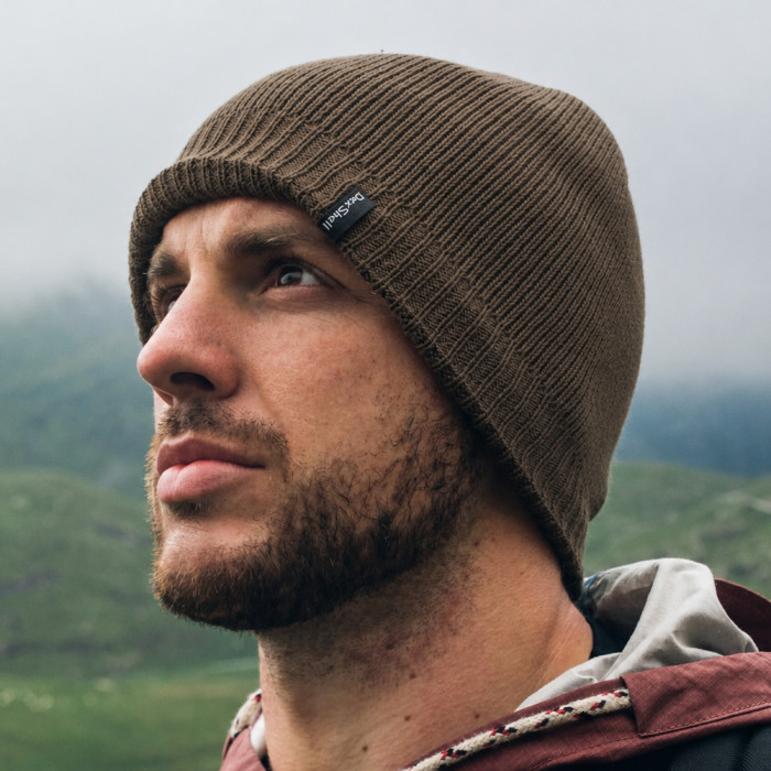Шапка водонепроникна Dexshell Beanie Solo, р-р L/XL (58-60 см), какао