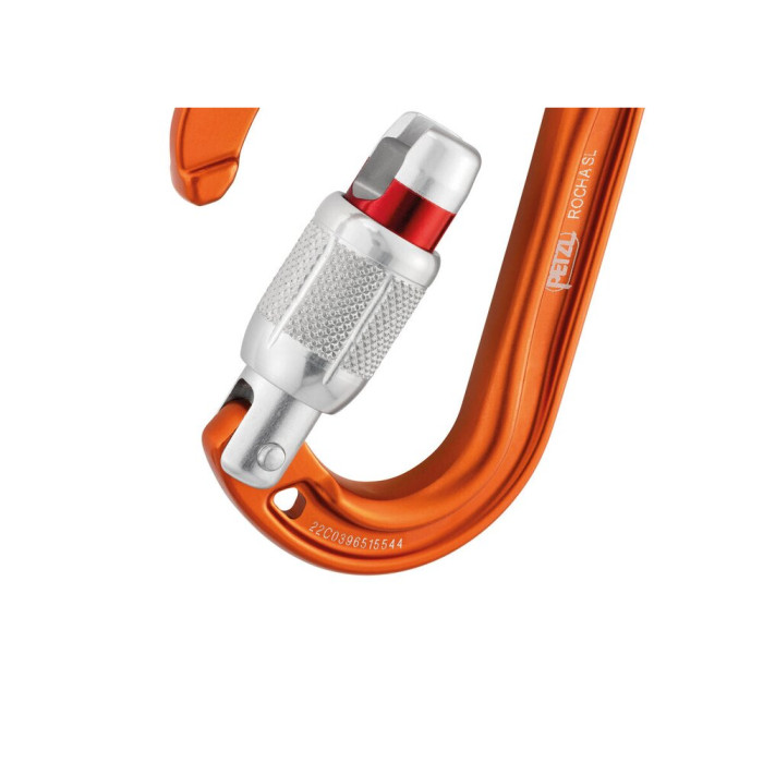 Карабін Petzl ROCHA SCREW-LOCK GRAY 