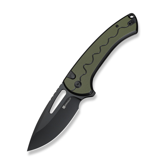 Ніж складаний Sencut Squiggy Black/Green S24082A-2 