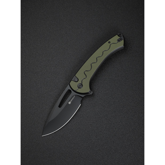 Ніж складаний Sencut Squiggy Black/Green S24082A-2 